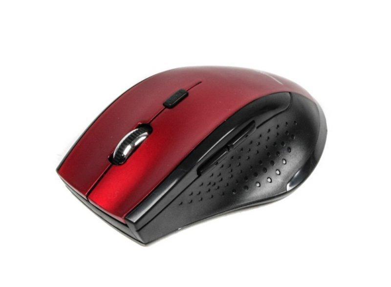 

Мышь беспроводная Maxxter Mr-311-R Red USB, КОД: 1904401