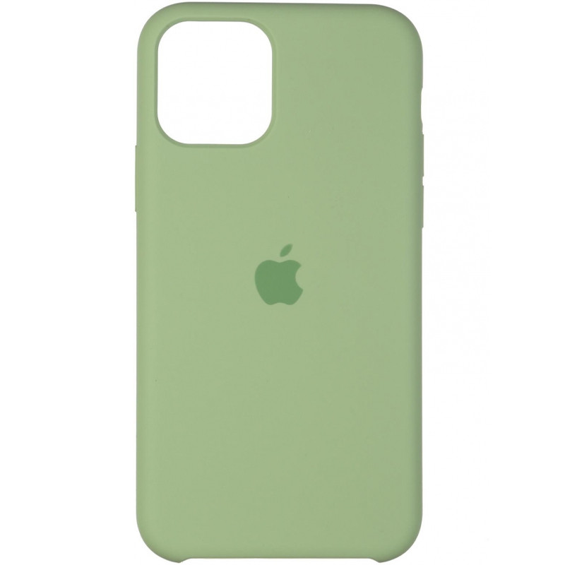 

Противоударный чехол накладка Epik Silicone Case AA Series NEW для Apple iPhone 11 (6.1") Мятный / Mint