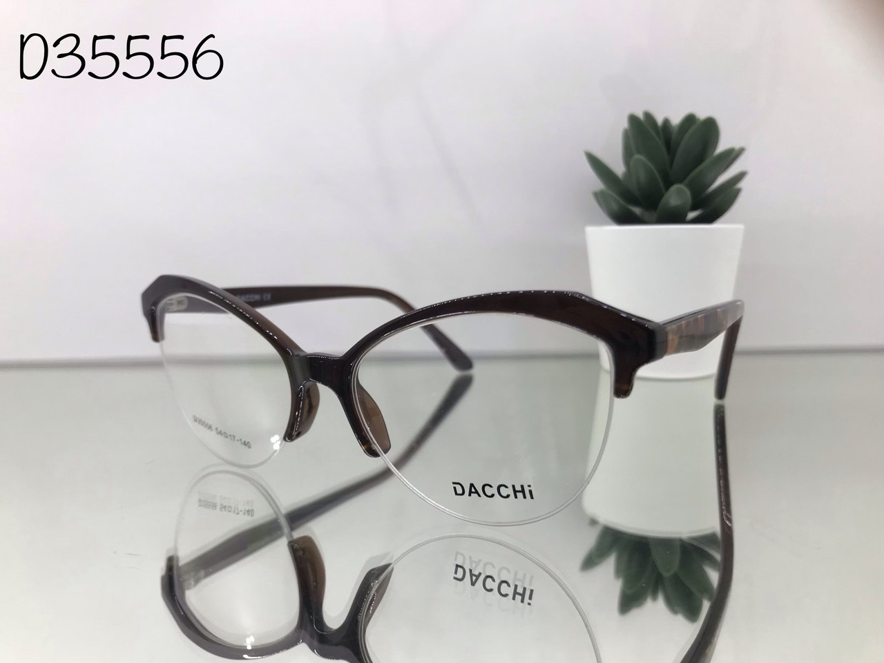 

Оправа женская для очков коричневая D35556