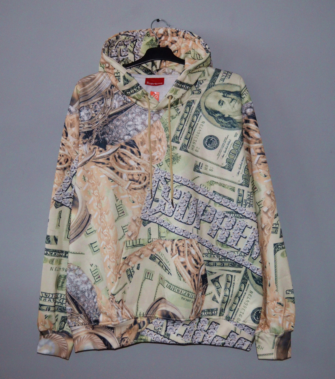 

Мужской худи Supreme 2020 Money / Суприм 2020 XL