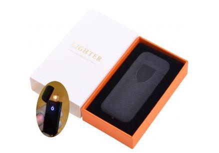 

USB зажигалка в подарочной коробке LIGHTER №HL-134 Black матовый