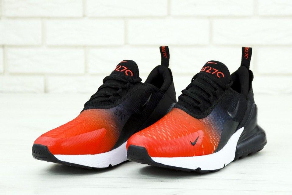 

Мужские кроссовки Nike Air Max 270 Red Black / Найк Аир Макс 270 Красные Черные 42, Черный