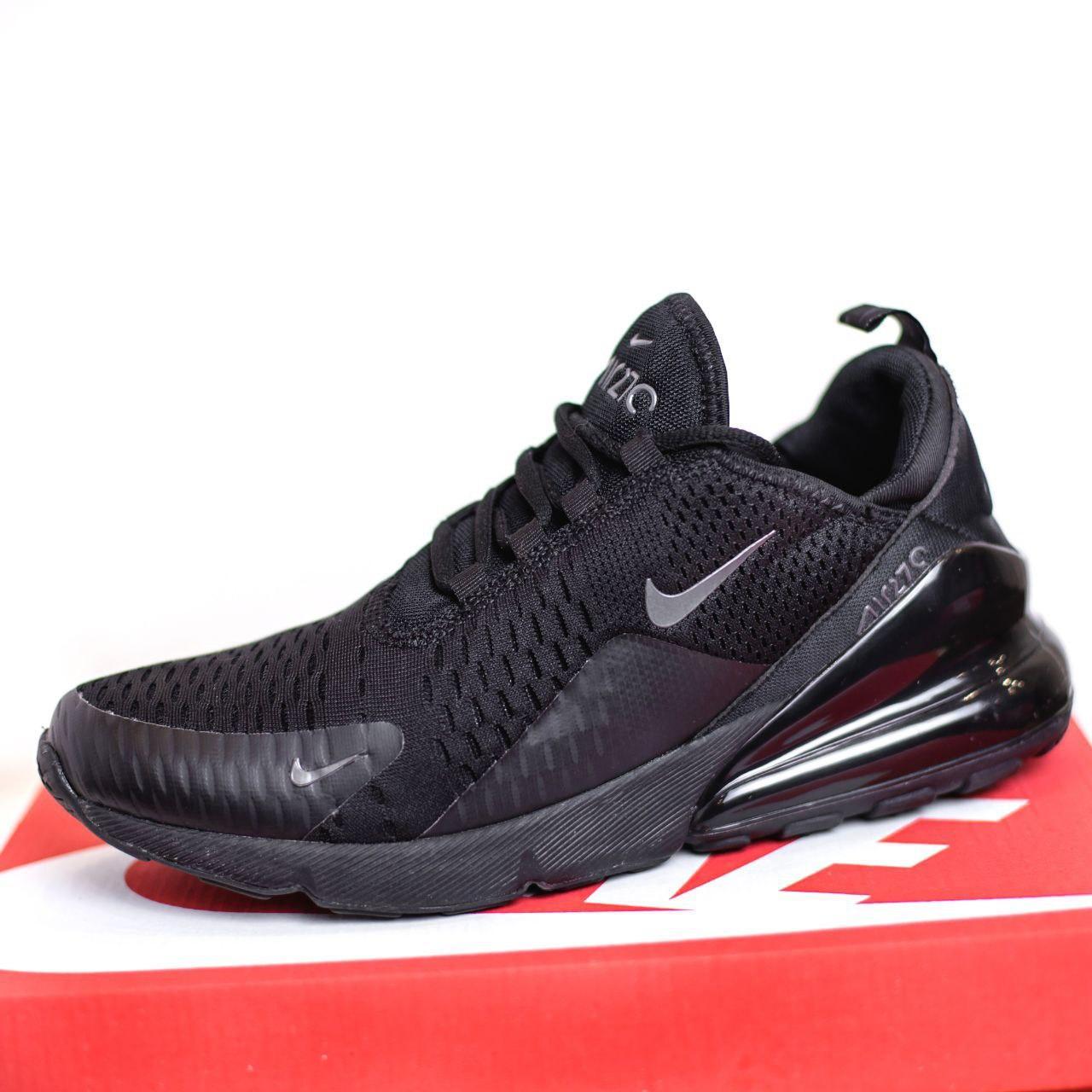 

Мужские кроссовки Nike Air Max 270 Black / Найк Аир Макс 270 Черные 42, Черный