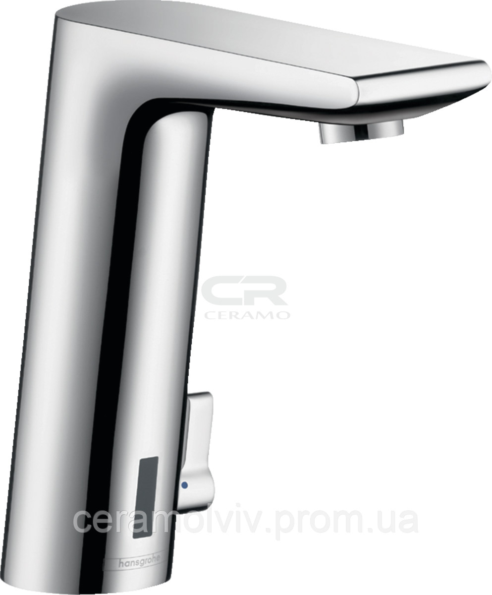 

Змішувач Hansgrohe Metris S 150 для умивальника сенсорний (від батарейок) (хром (31100000) )