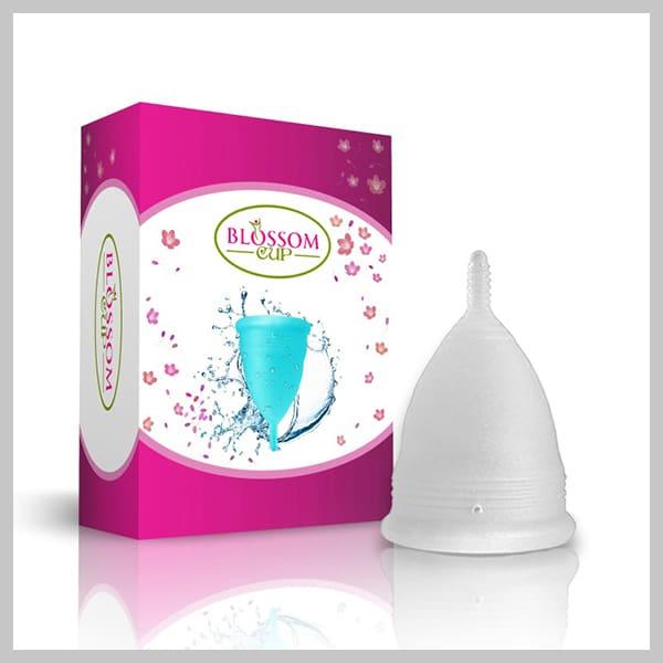 

Менструальная чаша. Blossom Menstrual Cup (США) прозрачная