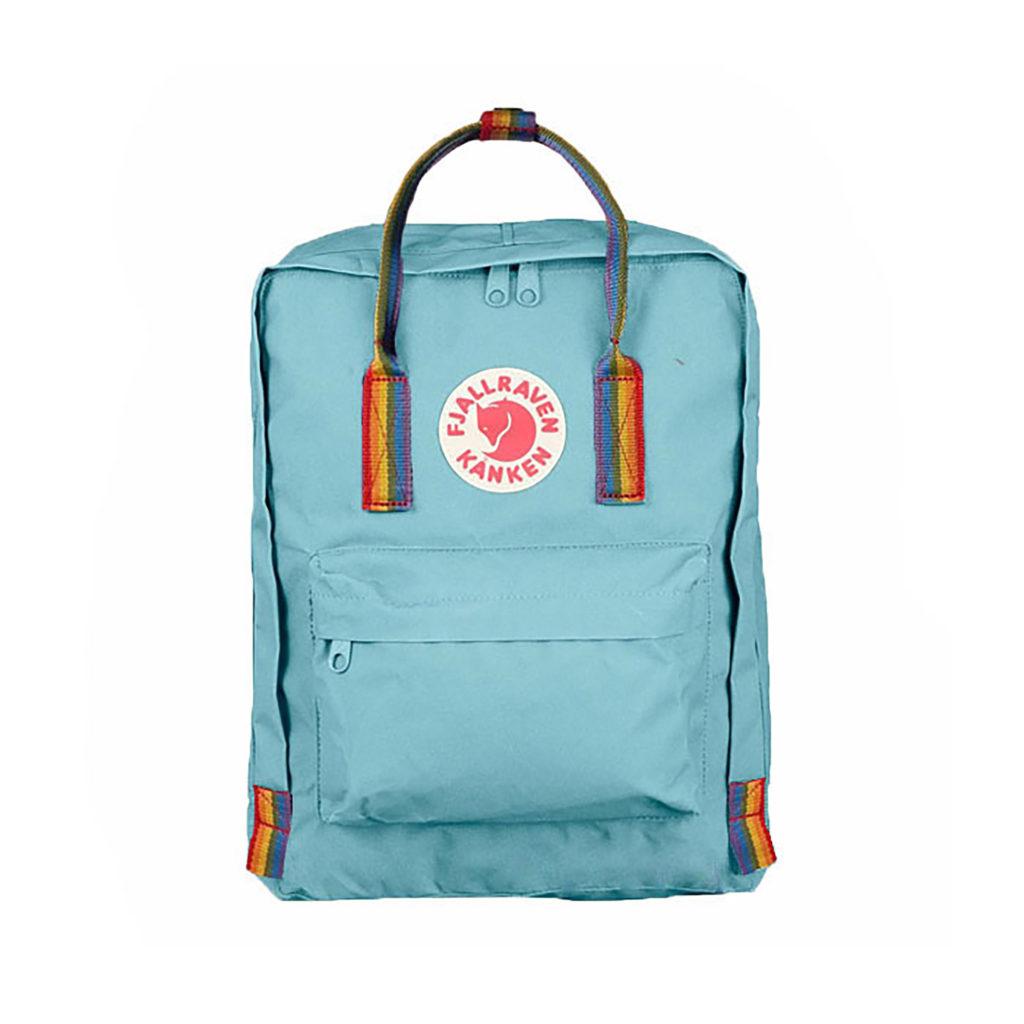 

Рюкзак Fjallraven Kanken Classic 16л Rainbow Небесно голубой, Sky blue