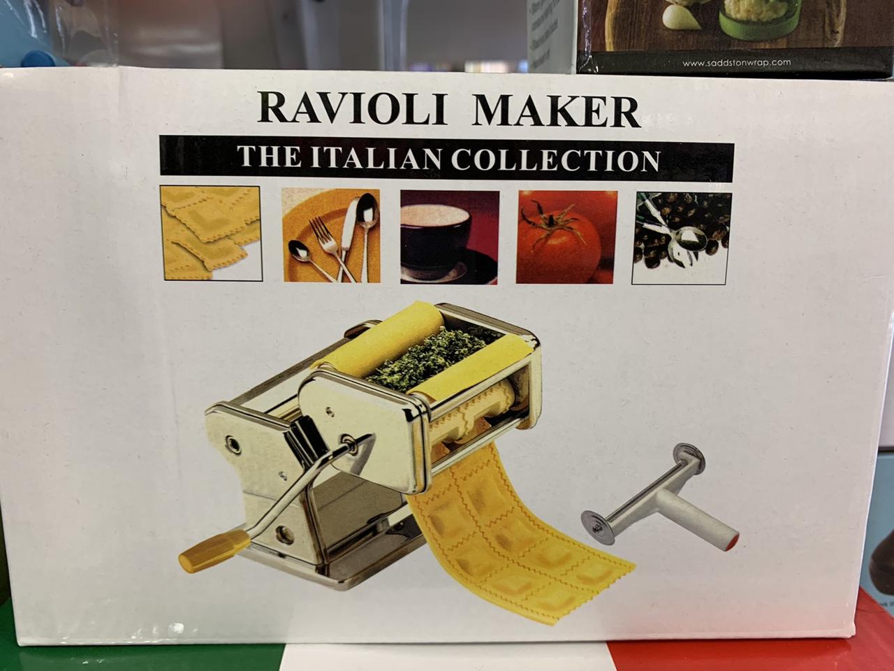 

Тестораскаточная машинка для равиоли, пельменей и пасты Ravioli Maker Deluxe