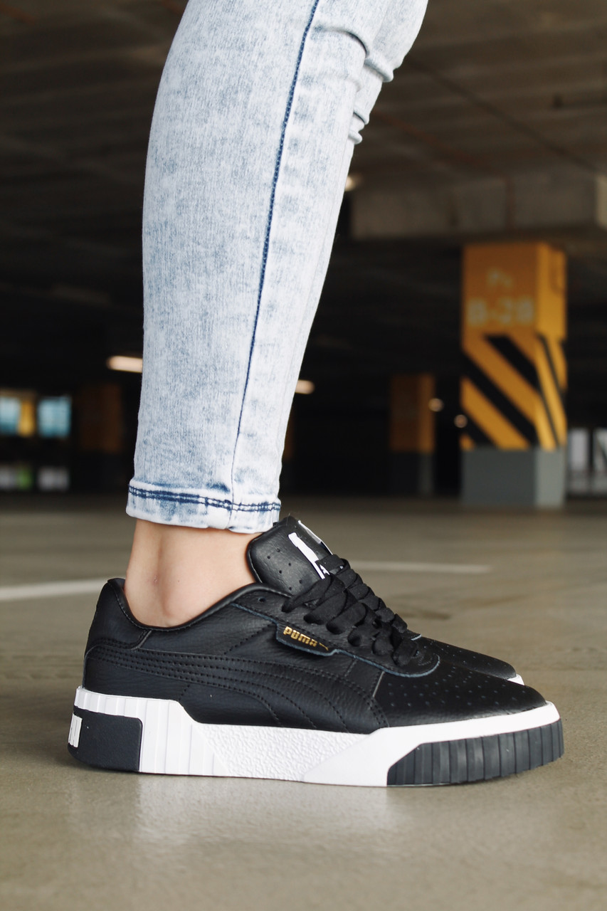 

Женские кроссовки Puma Cali Black