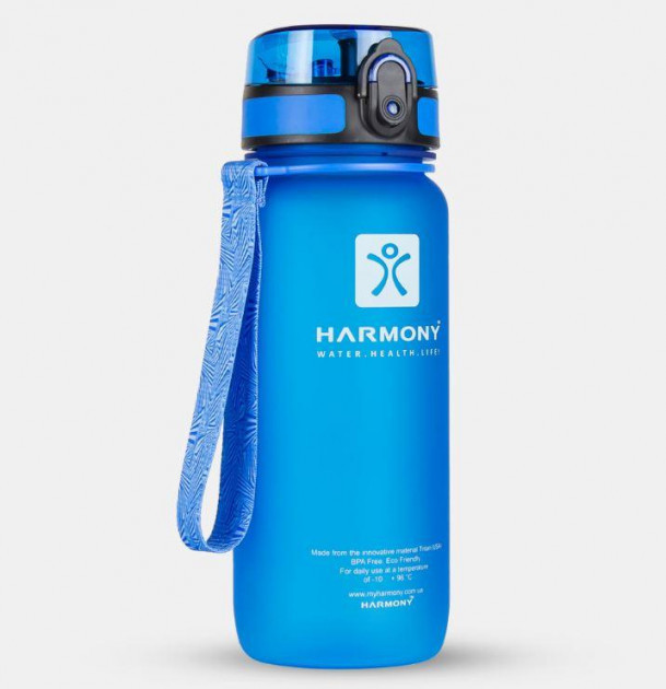 

Бутылка для воды со съемной сеточкой Harmony 650 мл Blue