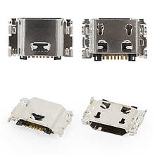 Коннектор зарядки, 7 pin, micro-USB тип-B для  Samsung J700