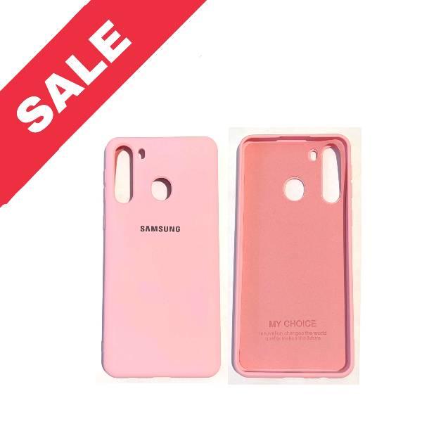 

Силиконовый чехол "Original Silicone Case" для Samsung A215 / A21 Rose