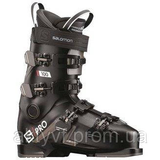 

Ботинки горнолыжные Salomon S PRO 100 black-belluga-red