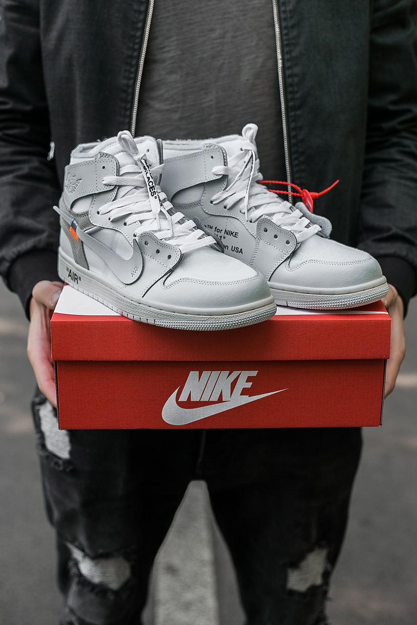 

Мужские кроссовки Nike Air Jordan x Dior 1 RETRO High Grey / Найк Аир Джордан Диор 1 Ретро Серые 45, Серый