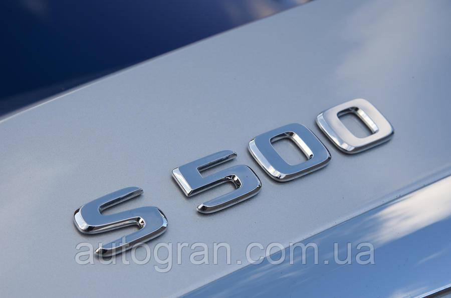 

Эмблема надпись багажника Mercedes S500 тип2
