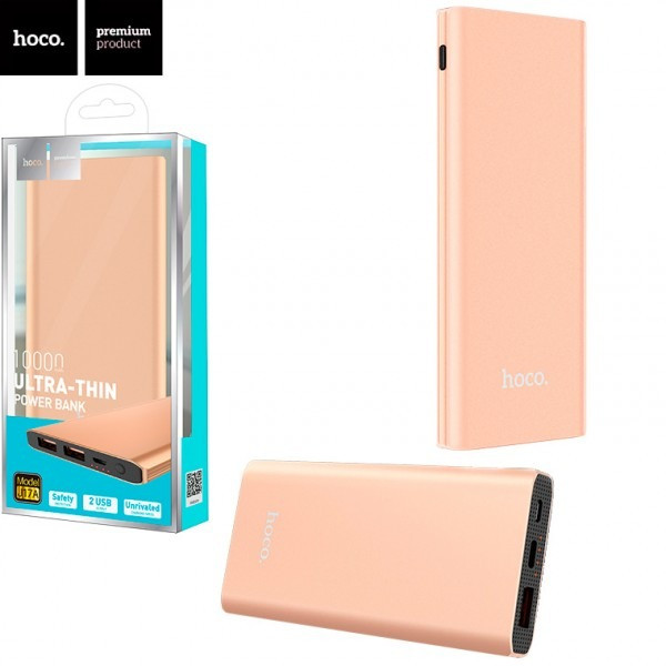 

Power Bank Hoco J17 Clear power 7000 mAh Original Gold, Золотистый