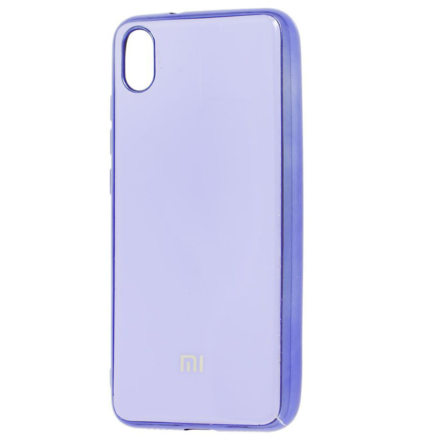 

TPU чехол GLOSSY LOGO для Xiaomi Redmi 7A Сиреневый