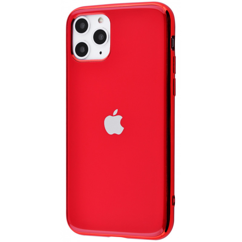 TPU чехол GLOSSY LOGO для Apple iPhone 11 Pro Max (6.5") Красный