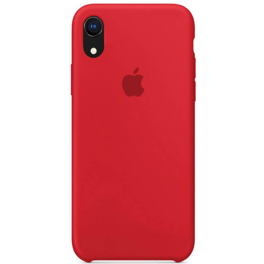 

Чехол Silicone Case (AA) для Apple iPhone XR (6.1") Красный / Red