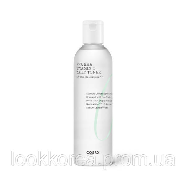 

COSRX REFRESH AHA BHA VITAMINC DAILY TONER - Освежающий тонер с кислотами и витамином С