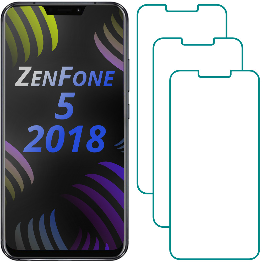 

Защитное стекло Asus Zenfone 5 (2018) ZE620KL (Прозрачное 2.5 D 9H) (Асус Зенфон 5 18) 3 шт