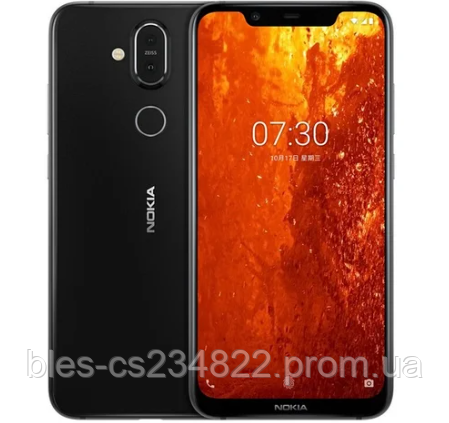 

Смартфон со сканером отпечатка пальца и большим дисплеем на 2 сим карты Nokia X7 TA-1131 6/64Gb black, Черный