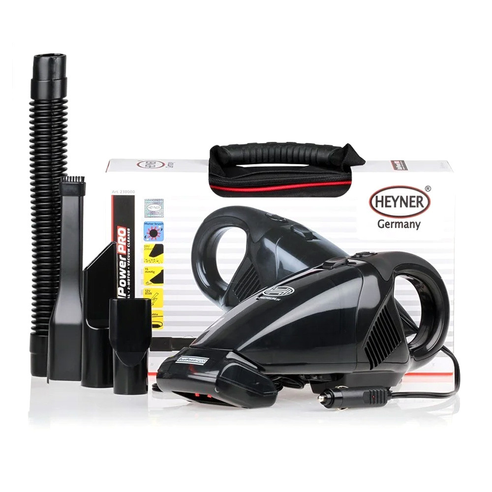 

Автопылесос Сухая уборка 85W "HEYNER" 238 000 двухмоторный/турбощетка/3м кабель