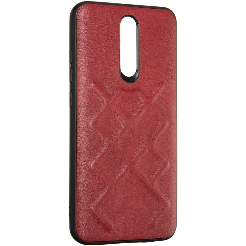 

Jesco Leather Case for Xiaomi Redmi 8a Red, Красный