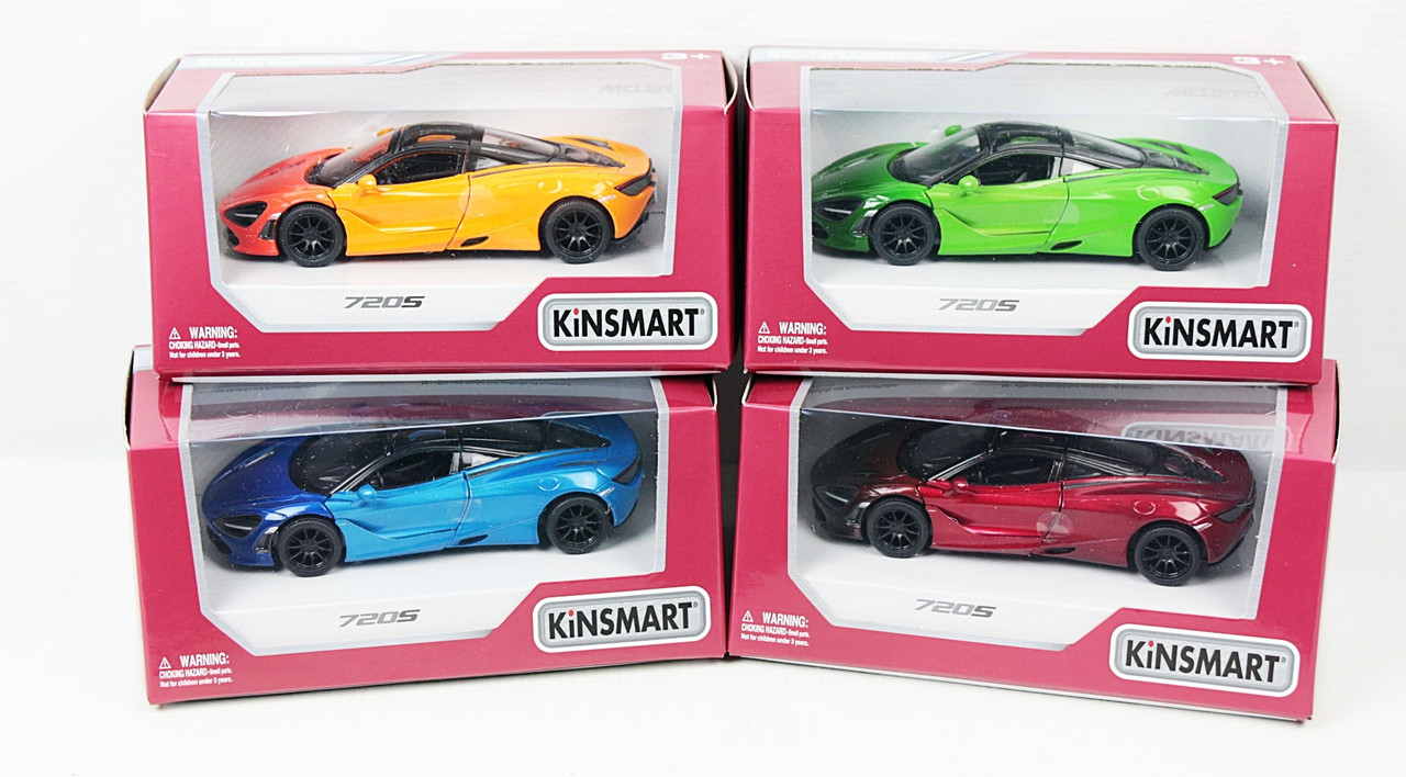 

Металлическая машинка KINSMART "McLaren 720S Gradient" KT5403WG