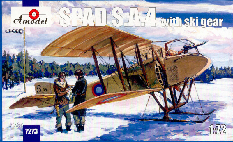 

SPAD S.A.4 на лыжном шасси