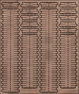 

PE7232 Photoetched tracks set for 1/72 T-34 mod.1941