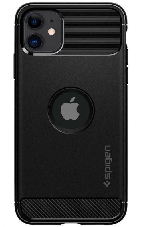 

Чехол Spigen для iPhone 11 Rugged Armor Matte Black (076CS27183)