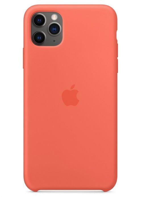 

Чехол APPLE для iPhone 11 Pro Max Silicone Case Clementine (Orange) (MX022ZM/A), Оранжевый