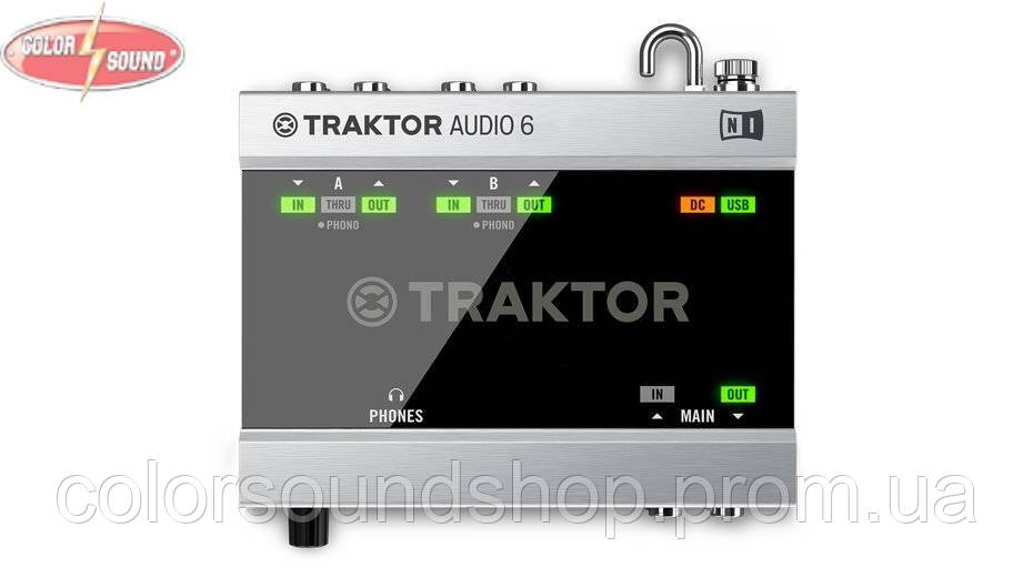 

NATIVE INSTRUMENTS звуковая карта и интерфейс NATIVE INSTRUMENTS Traktor Scratch A6