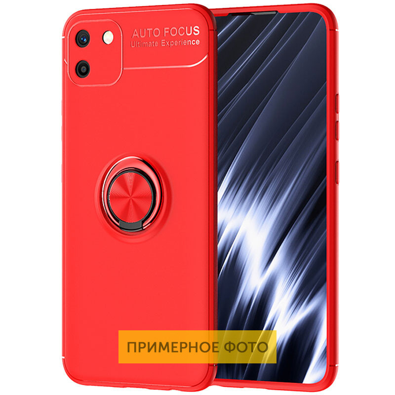 

TPU чехол Deen ColorRing под магнитный держатель (opp) для Realme C15 / C12