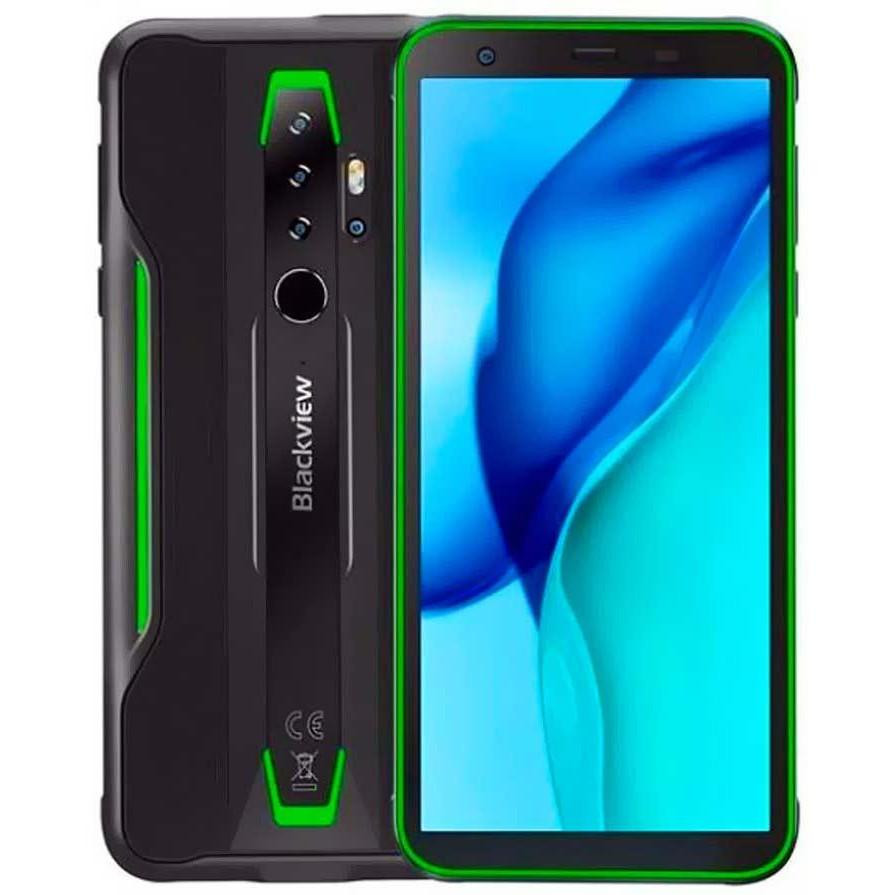 

Смартфон ударопрочный, влагозащищенный с тройной камерой на 2 симки Blackview BV6300 Pro green 6/128 гб NFC EU, Зеленый
