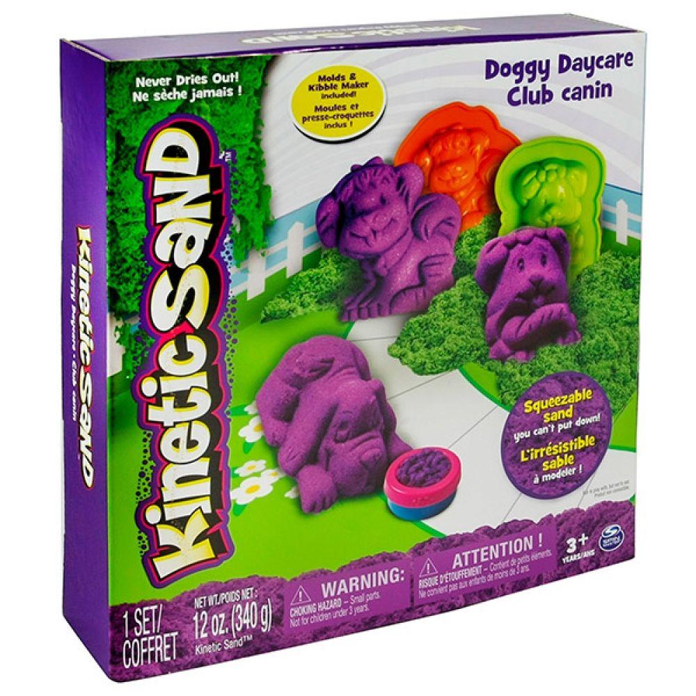 

ИГРОВОЙ НАБОР ДЛЯ ТВОРЧЕСТВА KINETIC SAND "DOGGY DAYCARE" 340 Г