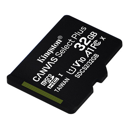 Карта пам'яті Kingston Canvas Select Plus microSD 32Gb Class 10 А1 UHS-1