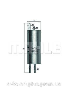

Топливный фильтр KNECHT KL167