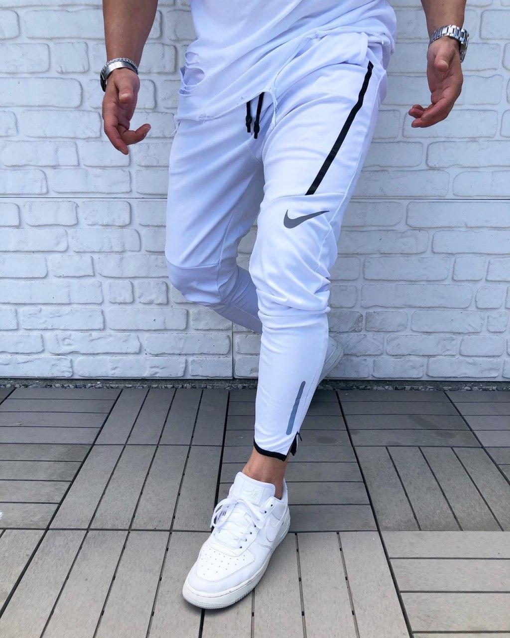 

Мужские спортивные штаны Nike Total White / Найк Белые XL, Белый