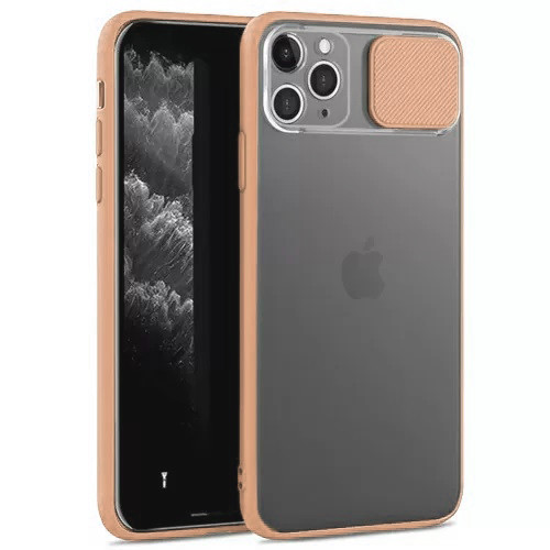 

Чехол накладка xCase для iPhone 11 Pro Max Slide Hide Camera Peach