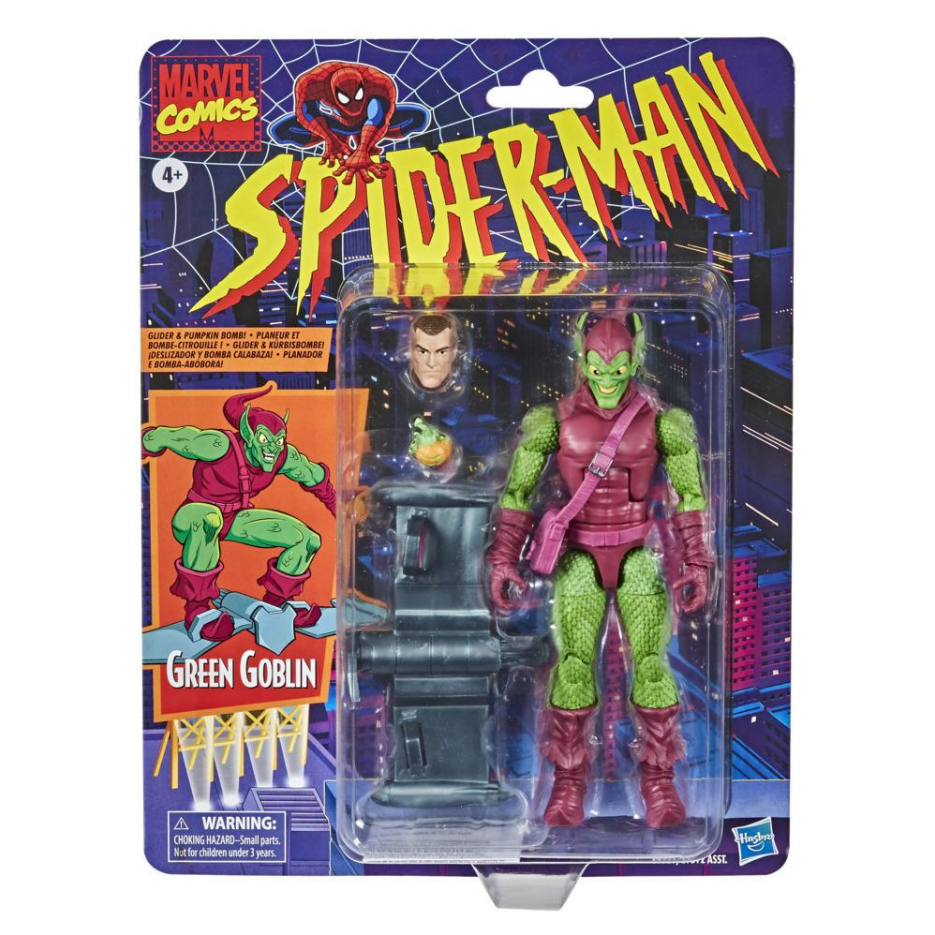 Figurka Zelenij Goblin Lyudina Pavuk Spider Man Green Goblin Hasbro E9321 Prodazh Cina U Kiyevi Igrovi Figurki Roboti Transformeri Vid Originalnye Igrushki Iz Ameriki I Yaponii 1263208431