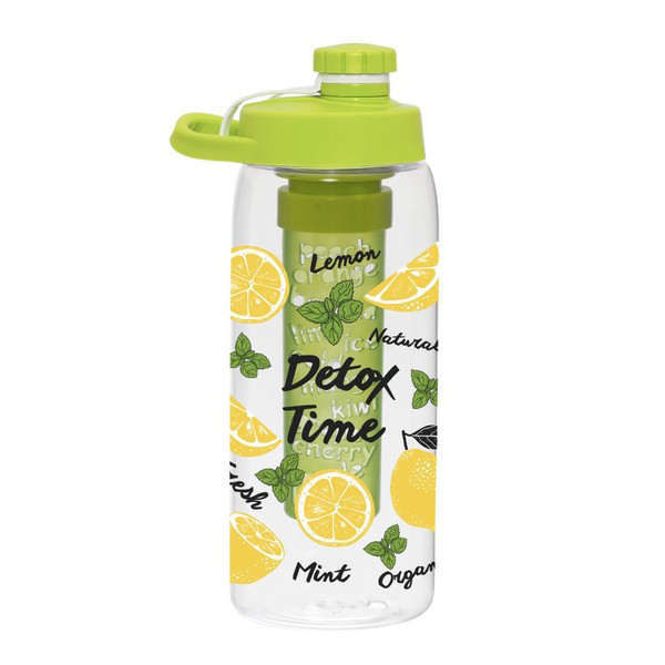 

Бутылка для спорта с инфузером 1л Lemon-Detox Twist Herevin 161548-001