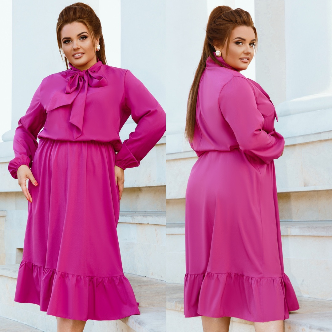 

Женское платье для пышных дам " Софт " Dress Code