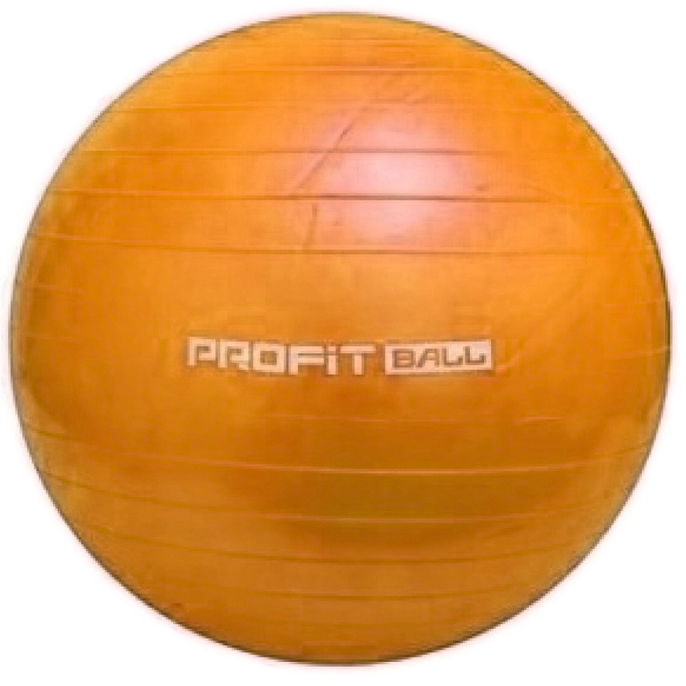 

Мяч для фитнеса Фитбол Profit 0383, оранжевый