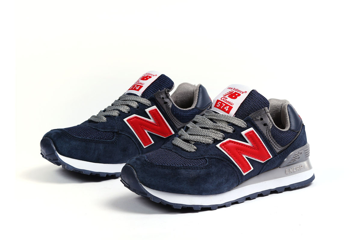 

Женские кроссовки New Balance 574, замша, сетка, синие 38 (24 см), размеры:36,38,41