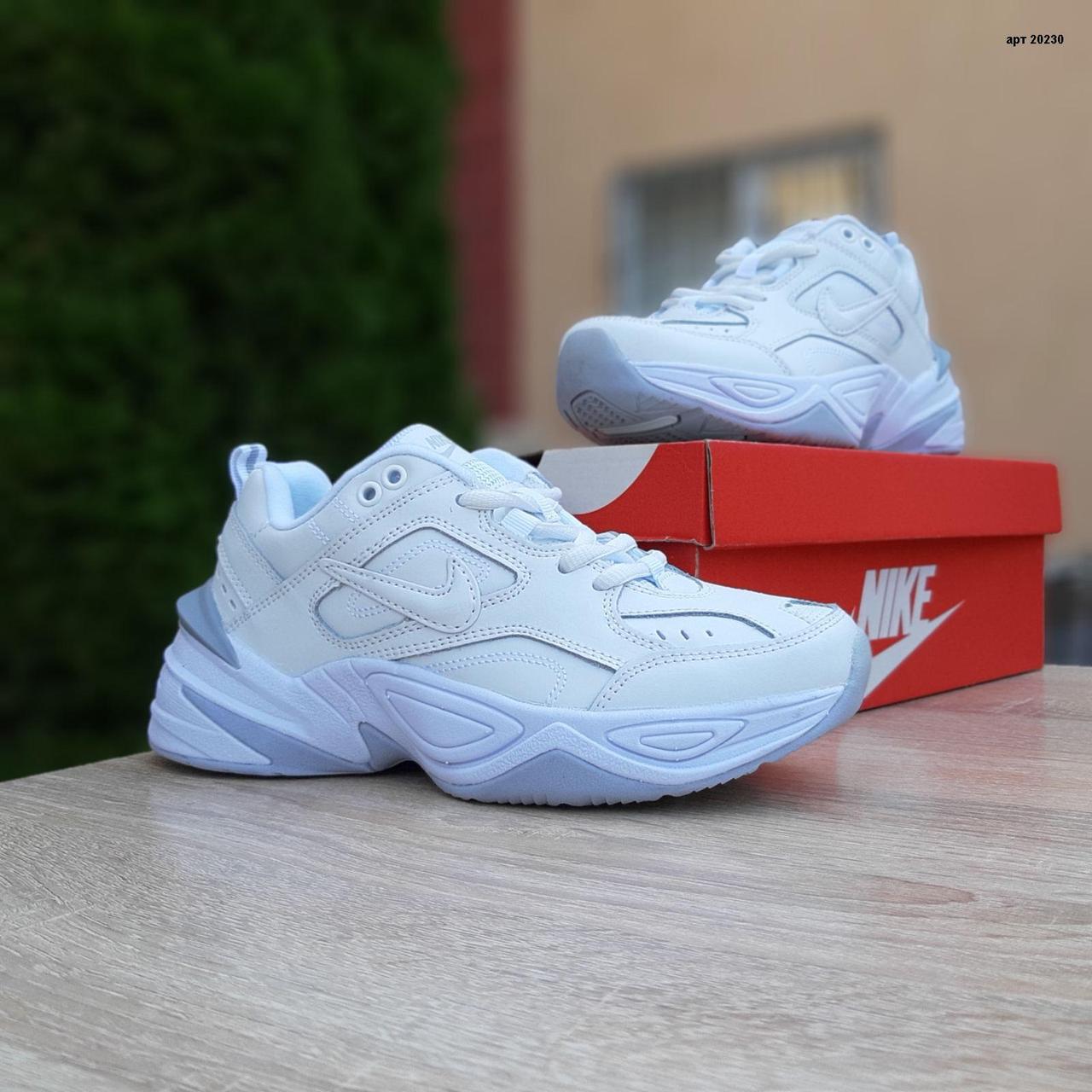 

Женские кроссовки Nike M2K Tekno, кожа, белые 40 (25 см), размеры:37,38,39,40,41