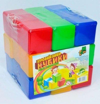 

Кубики M-Toys Цветные 27 шт. SKL11-180523