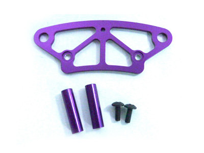 

Purple Alum Front Bumper Upper Plate 1P