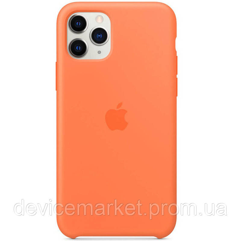 

Чехол Silicone case для Apple iPhone 11 Pro Max (6.5") Оранжевый / Vitamin C