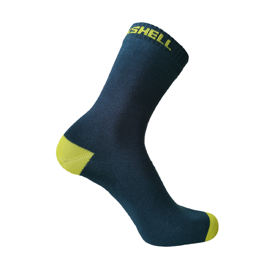 

Носки Dexshell Ultra Thin Crew Socks Трекинговые, M, Хлопок, Синий-Желтый